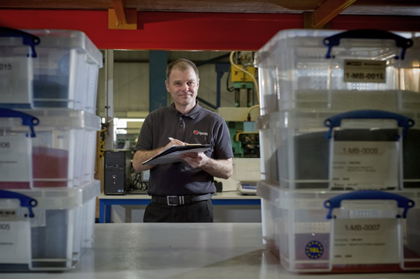 Andy Tettmar with Colin Spencer Halsey