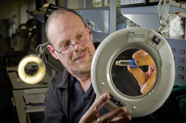 Andy Tettmar with Colin Spencer Halsey