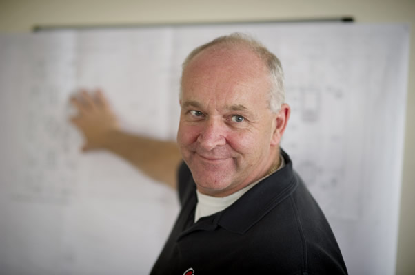 Andy Tettmar with Colin Spencer Halsey