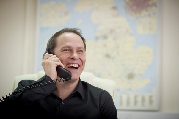 Andy Tettmar with Colin Spencer Halsey